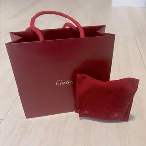 Cartier Travel Jewelry Pouch ~ New